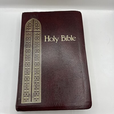Holy Bible 1976 Giant Print King James Version Red Letter  Reference Concordance-image