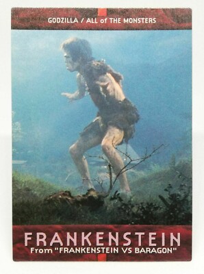 No.15 Frankenstein GODZILLA Card 1996 Caddass Masters First Edition BANDAI Japan-image