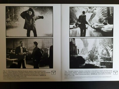 GODZILLA - Matthew Broderick -  2 x Original  Lobby Cards - 1979-image