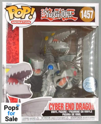 1457 Cyber End Dragon - 6 Inch - Yu-Gi-Oh! Funko POP - Brand New-image