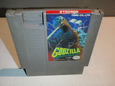 Nintendo Entertainment System Godzilla Monster Of Monsters NES Working-image