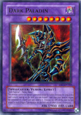 Moderately Played, English - 1 x YGO Dark Paladin - DR1-EN160 - Ultra Rare - Unl-image