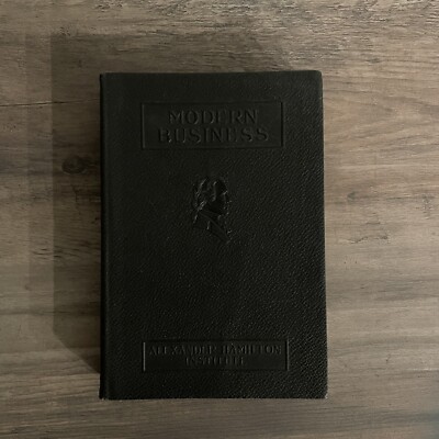 Modern Business Alexander Hamilton Institute Office Administration #8 Vtg 1921-image