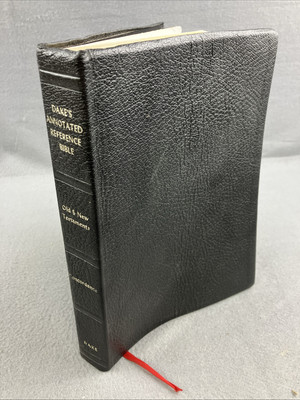 Dake’s Annotated Reference Bible Old & New Testaments Concordance Leather Black-image