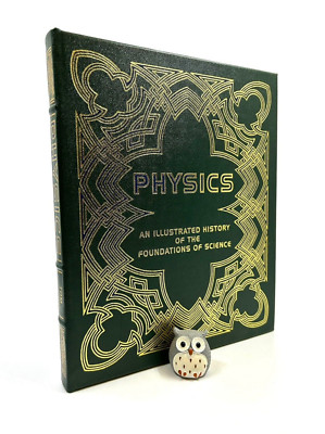 EASTON PRESS Physics Illustrated History Tom Jackson Leather Science Reference-image