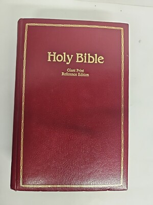 Holy Bible NKJV  Giant Print References Concordance Red Letter Nelson -image