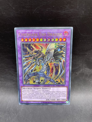 Cyberdark End Dragon SDCS-EN044 Structure Deck: Cyber Strike 1st Edition-image