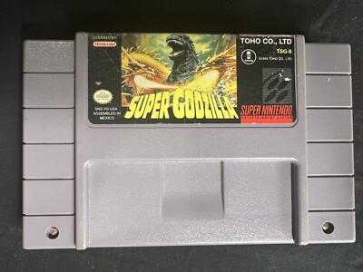 Super Godzilla (Super Nintendo Entertainment System, 1993) - English Version-image