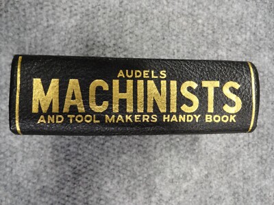 Audels Machinists And Tool Makers Handy Book By Frank D Graham 1941-1942 Leather-image