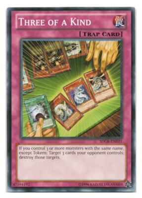 Three of a Kind #SDCR-EN031 Structure Deck: Cyber Dragon Revolution tcg-image