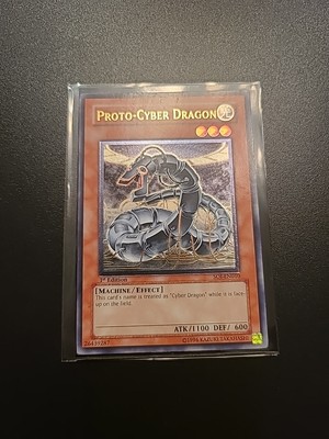 Yugioh Proto-Cyber Dragon SOI-EN010 1st Edition Ultimate Rare-image