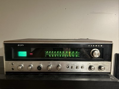 The FIsher 674 4-Ch AM FM Receiver-image