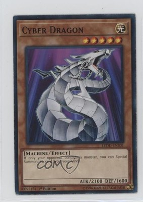 Cyber Dragon 1st Ed. YuGiOh Legendary Decks #LEDD-ENB01 3g6-image