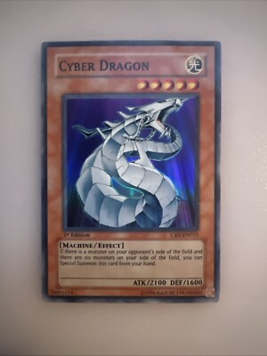 Cyber Dragon CRV-EN015 Heavily Played 1st Edition-image