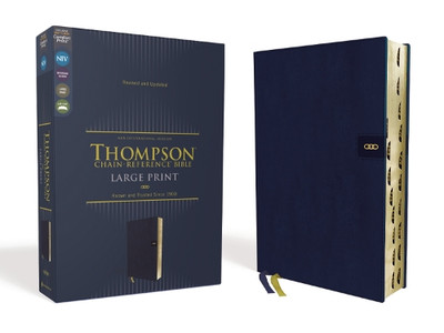 Dr.  Frank Char NIV, Thompson Chain-Reference Bible, Large Print (Leather Bound)-image