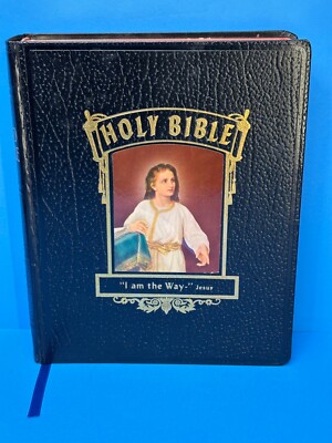 Holy Bible New Standard Reference Bible Special Blue Ribbon Edition Hertel 1958-image