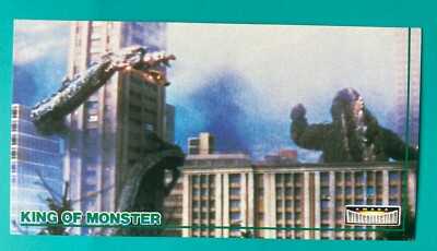 Manda No.72 Godzilla Card  King of MONSTER TOHO Movie AMADA japanese F/S-image