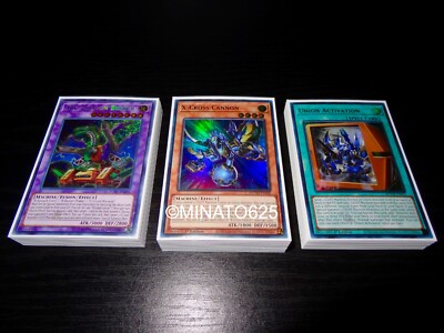 Yugioh Complete ABC XYZ Deck! X-Cross Cannon Cyber Dragon Infinity Galaxy Soldie-image