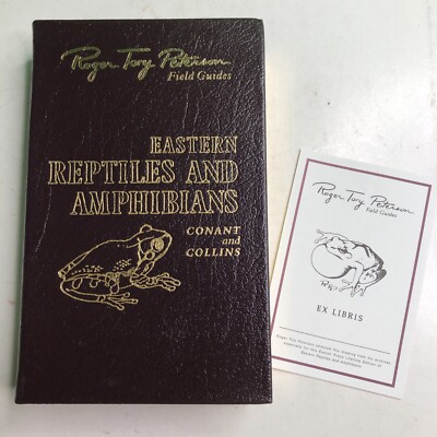 Roger Tory Peterson Field Guides: EASTERN REPTILES & AMPHIBIANS HC Leather Bound-image