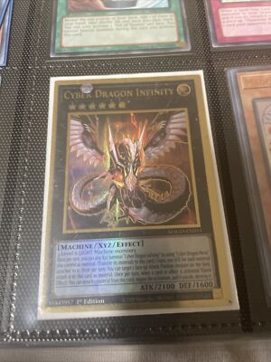 Cyber Dragon Infinity Premium Gold Rare MAGO-EN033 Yugioh -image