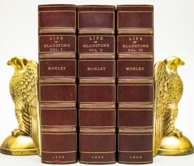 1903 Life of William Gladstone Prime minister of the United Kingdom Leather-image