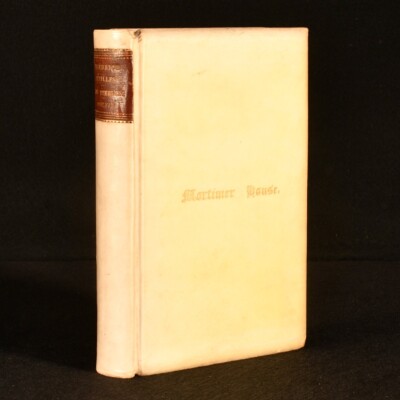 1893 Life of Friedrich Schiller and John Sterling Thomas Carlyle Vellum-image