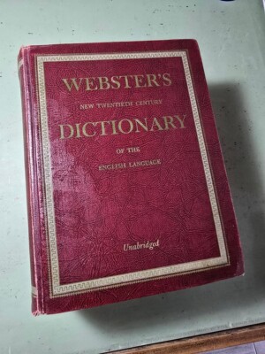 Websters Twentieth Century Unabridged Dictionary 1953-image