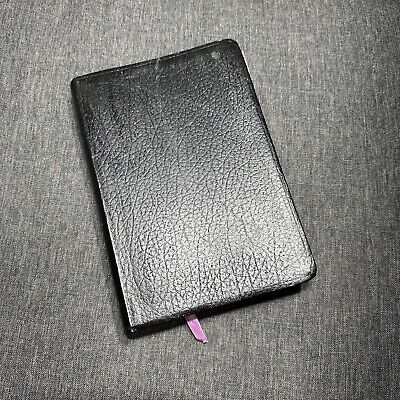 Nave’s Study Bible 1978 KJV Concordance Reference Edition VTG Black Leather-image