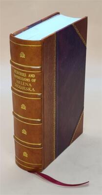 Memories And Impressions : An Autobiography. 1910 [Leather Bound]-image