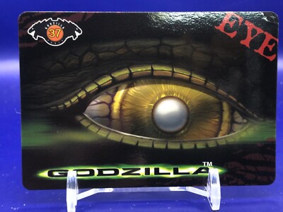 Godzilla Movie Film 1998 37 Card Bandai Japanese-image