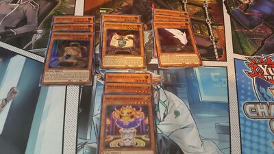 YUGIOH MP19 IMPCANTATION DECK CORE CANDOLL BOOKSTONE PENCIPLUME  Nm1st ed -image
