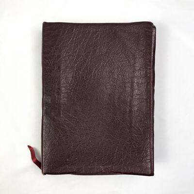 Thompson Chain-Reference Bible B. B. Kirkbride Leather Christian Study Book 1990-image