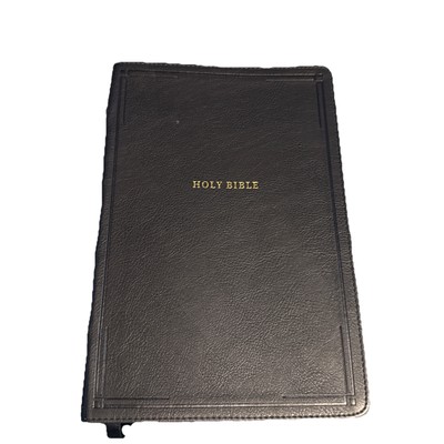 GIANT Print Holy Bible NKJV New King James Version Red Letter Thomas Nelson EUC-image