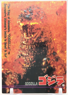 Godzilla #56 Godzilla trading collection Card Amada Movie 1995 TCG Japan A1-image