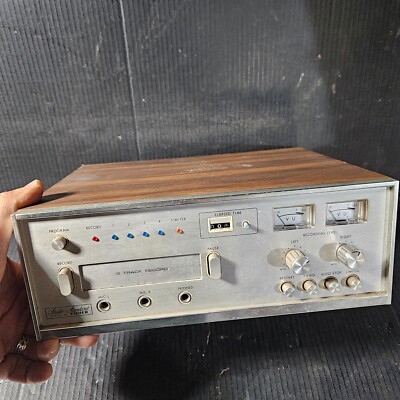 FISHER STUDIO STANDARD ER 8120  EIGHT TRACK STEREO TAPE RECORDER-image