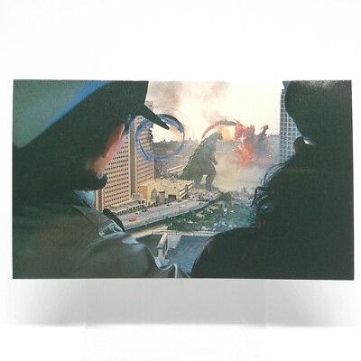 No.62 GodzillaVSDestroyer GOZILLA Card 100 Vol.3 TOHO EIGA 1995 MOVE Japan -image