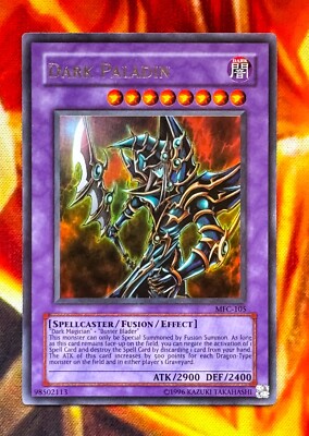 YUGIOH ⭐ 2003 Dark Paladin 🇬🇧 MFC-105 MAGICIAN FORCE ULTRA RARE CARD NM EN-image