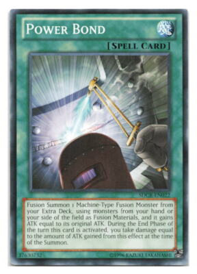 Power Bond #SDCR-EN022 Structure Deck: Cyber Dragon Revolution tcg-image