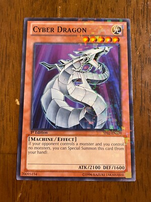 Cyber Dragon - BP02-EN039 - Mosaic Rare - 1st - YuGiOh Card - NM-image