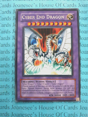 DP04-EN012 Cyber End Dragon Silver Rare Yu-Gi-Oh Card (U)-image