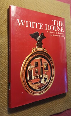 The White House by Kenneth W. Leish (1972, Hardcover, Faux Leather) Deluxe Ed-image
