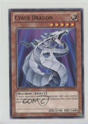 2012 Yu-Gi-Oh! Starter Deck 12: XYZ Symphony 1st Edition Cyber Dragon gl9-image