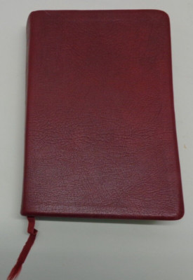 Scofield Reference Bible with Concordance, Red Leather Bound, Oxford University-image