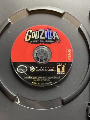 Godzilla: Destroy All Monsters Melee (GameCube, 2002) Disc Only-image