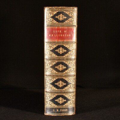 c1853-56 3 vols in 1 Life and Times of the Duke of Wellington Illustrated-image