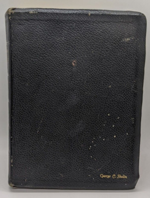 The New Chain Reference Bible - B.B. Kirkbride Bible Co (Leatherbound, 1964)-image