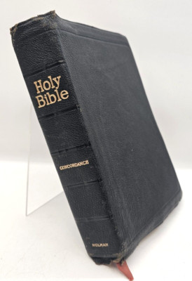 Bible KJV Holman Jewel Reference 1942 Morocco Leather-image