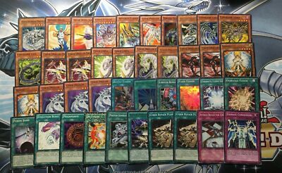 YUGIOH ZANE TRUESDALE CYBER DRAGON DECK BARRIER END TWIN INFINIT **HOT** + Bonus-image