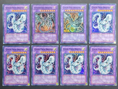 Yugioh Card Lot x 8: Cyber Dragons. Super Rares-image