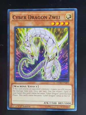 Cyber Dragon Zwei LEDD-ENB02 Common 1st Edition Yugioh Bandai 2-image